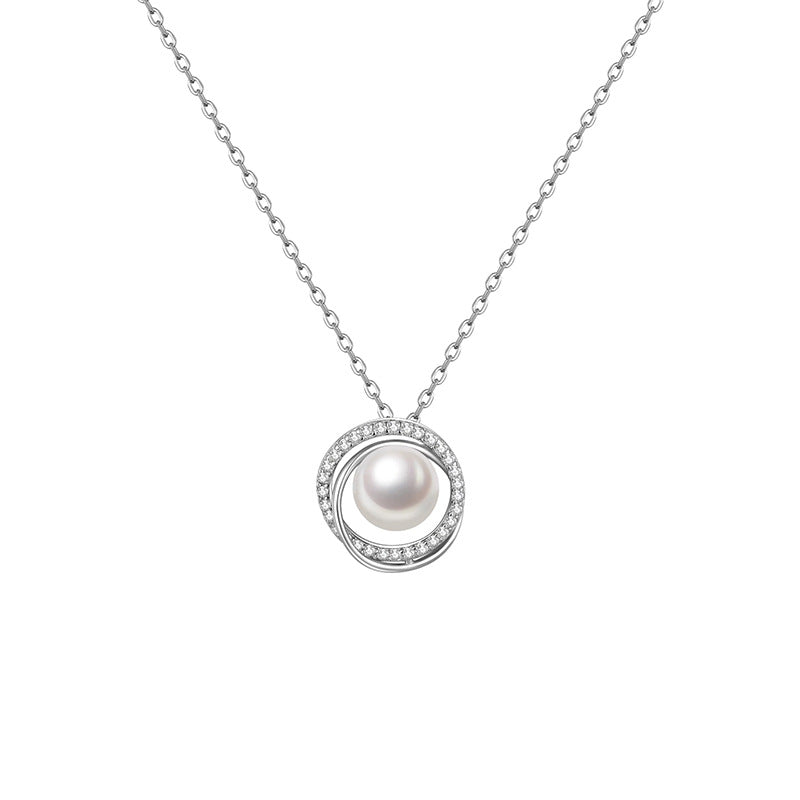 Womens Niche Minimalist Trendy Faux Necklace