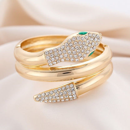 Cross-border High-end Fashion-forward Small Snake-shaped Bracelet From Europe And The US