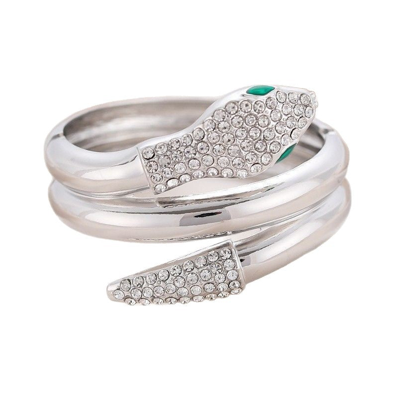 Cross-border High-end Fashion-forward Small Snake-shaped Bracelet From Europe And The US