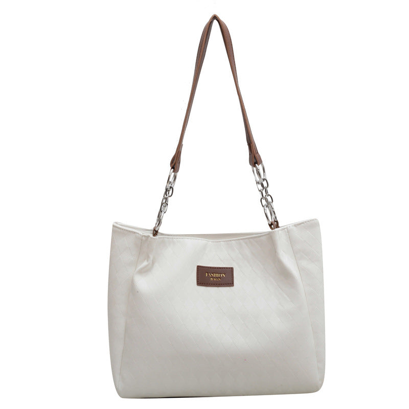 Rhombus Pattern Totes Chain Shoulder Bag For Women