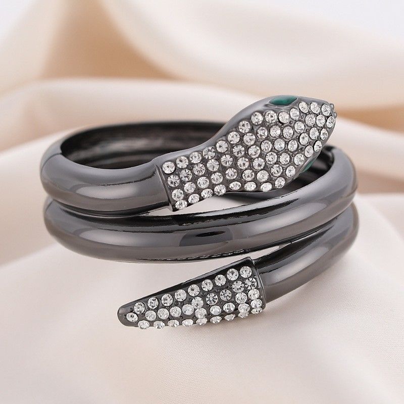 Cross-border High-end Fashion-forward Small Snake-shaped Bracelet From Europe And The US