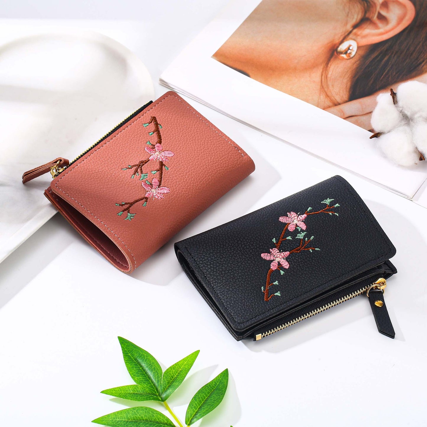 Lady's Small Wallet Short Style Fashionable