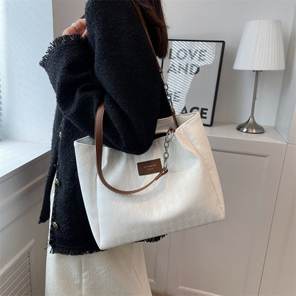 Rhombus Pattern Totes Chain Shoulder Bag For Women