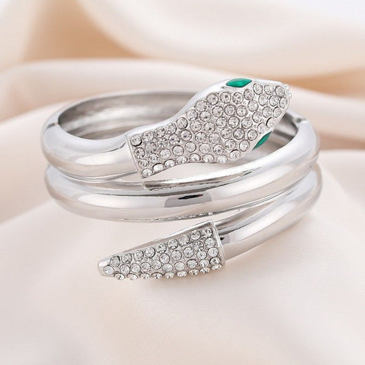 Cross-border High-end Fashion-forward Small Snake-shaped Bracelet From Europe And The US
