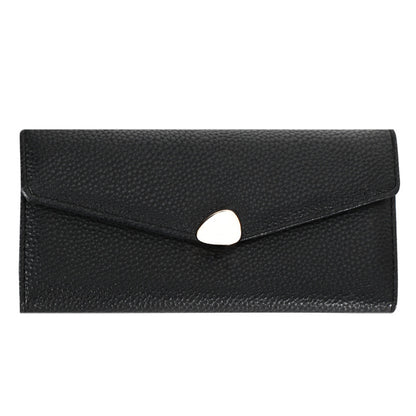 Women's Lychee-pattern Clutch Wallet Fashionable